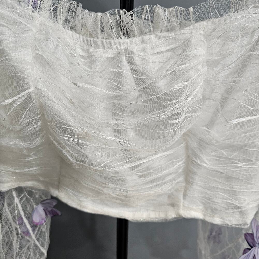 Shein‎ butterfly top size S - Picture 5 of 5